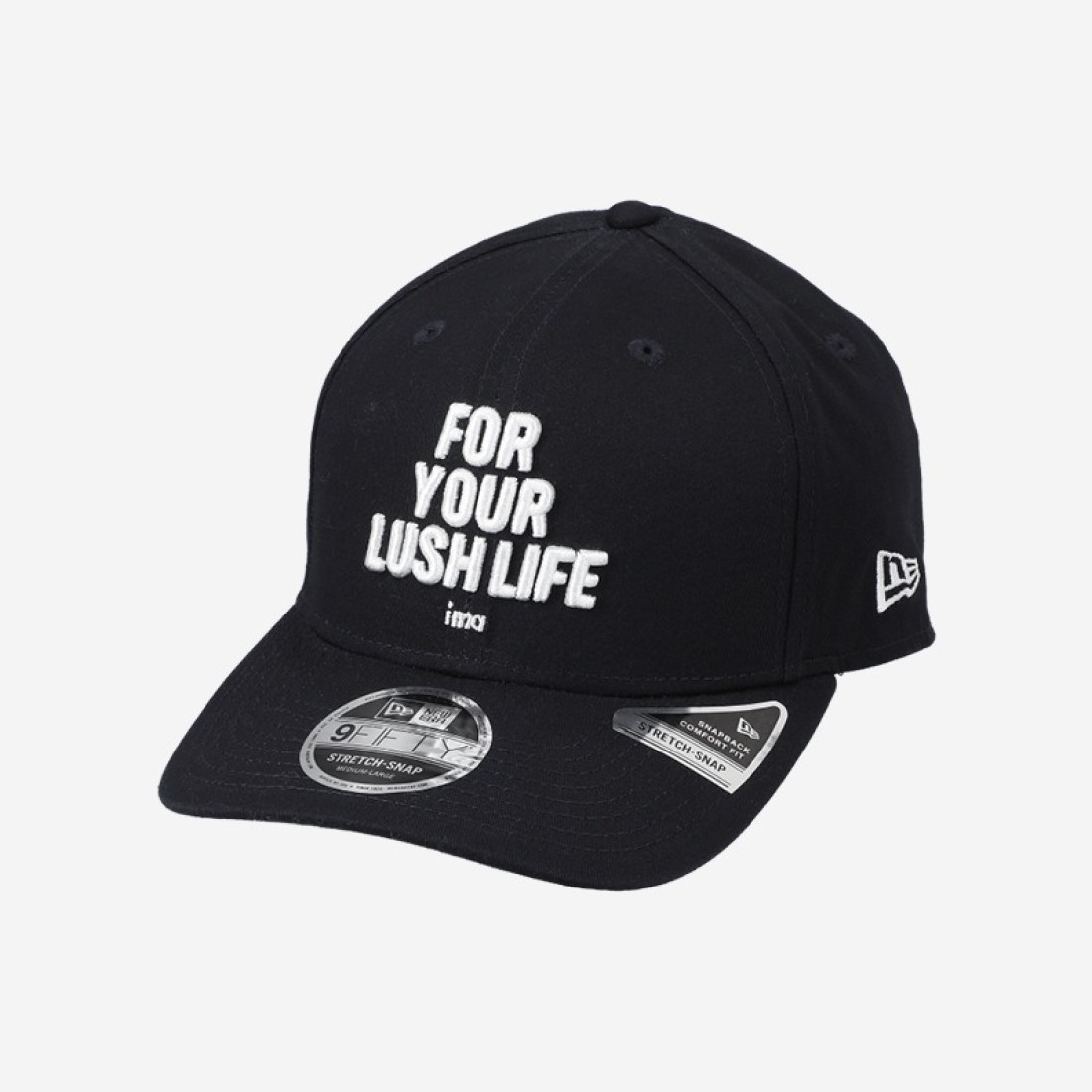 Ima New Era 9 Fifty Strech Snap (Full) Navy Clothes, Hats image